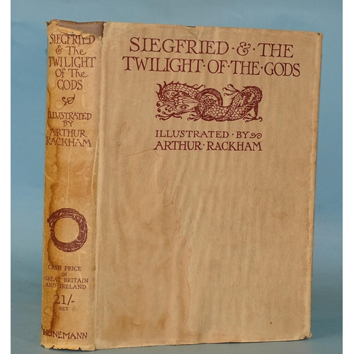 19 - Rackham (Arthur, illus.), Siegfried & the Twilight of the Gods, by Richard Wagner, new imp. 1930... 