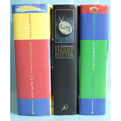 2 - A rare first edition of J K Rowling, Harry Potter and the Half-Blood Prince, with misprint 
