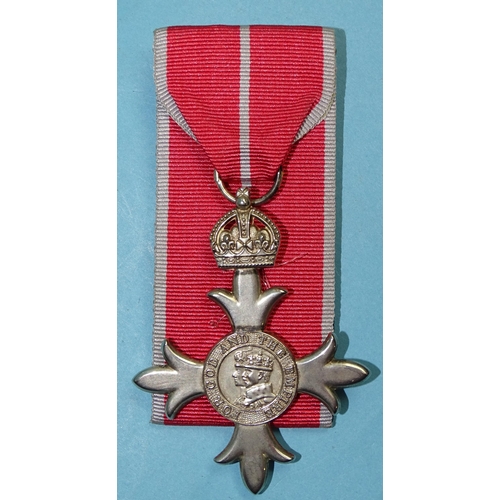 372 - WITHDRAWNA Military MBE award, (no case).