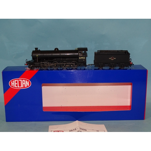 465 - Heljan OO gauge, 3923 BR 2-8-0 Class 02 locomotive RN 63952, (boxed).