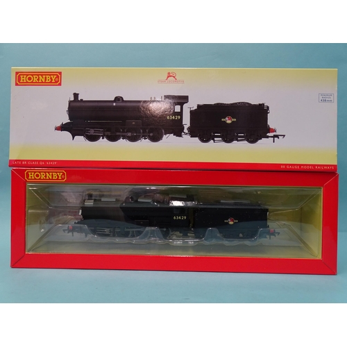 495 - Hornby OO gauge, R3426 BR 0-8-0 Class Q6 locomotive RN 63429, (boxed), DCC-ready.