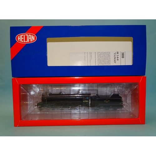 496 - Heljan OO gauge, 6603913 BR 2-8-0 Tango 02 locomotive RN 63982, (boxed), 21-DCC.