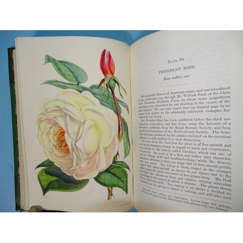 5 - Moore (Thomas), The Floral Magazine, Vol. 1, 80 hand-coloured plates, (1-64 as listed, 65-80 unliste... 