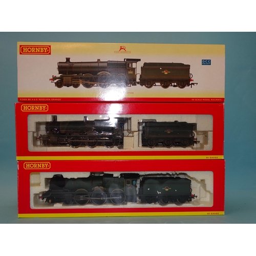 502 - Hornby OO gauge, two boxed DCC-ready renamed/renumbered locomotives: R2530 BR 4-6-0 King Class 