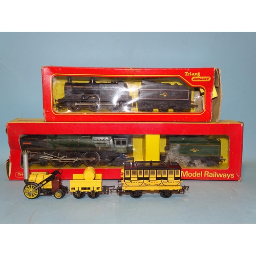 513 - Triang OO gauge, R251 S BR 0-6-0 locomotive RN 43775, R259S BR 4-6-2 locomotive 