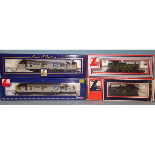 527 - Lima OO gauge, two diesel locomotives: L204964 