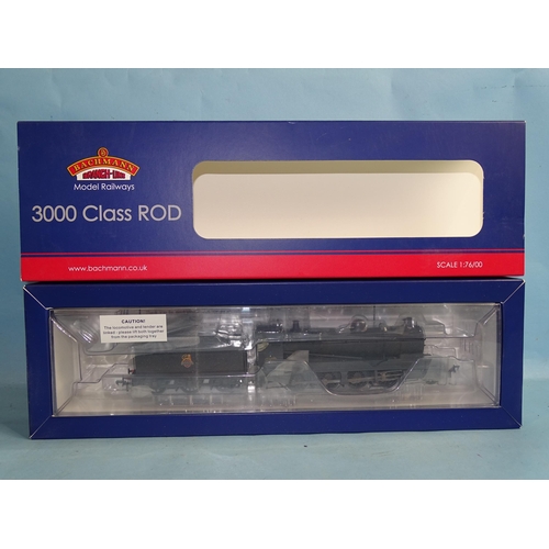 536 - Bachmann OO gauge, 31-128 BR 2-8-0 3000 Class ROD locomotive RN 3036, (boxed), 21-DCC.... 