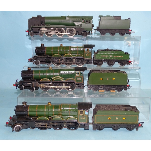 594 - OO gauge, four modified Hornby Dublo locomotives, (unboxed), (4).