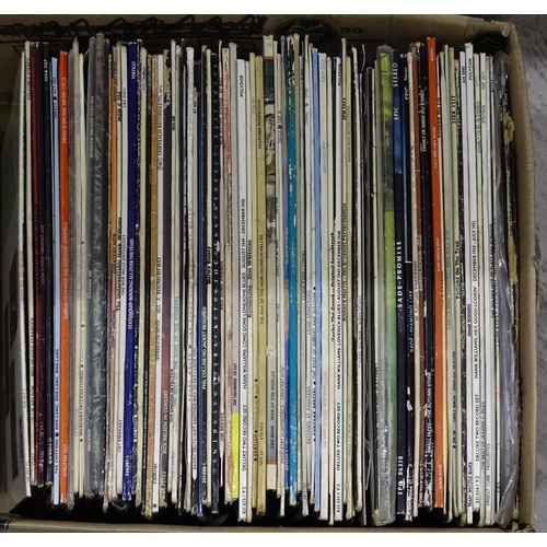 770 - A collection of approximately 250 various LP records, including The Rolling Stones, Pink Floyd, Roxy... 