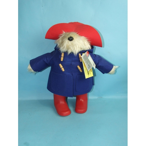 692 - A Rainbow Designs Paddington Bear, a boxed silver tag teddy bear and three others by Hermann Deans R... 