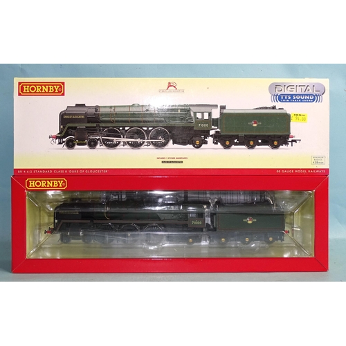 565 - Hornby OO gauge, R3244TTS BR 4-6-2 Class 8 locomotive 