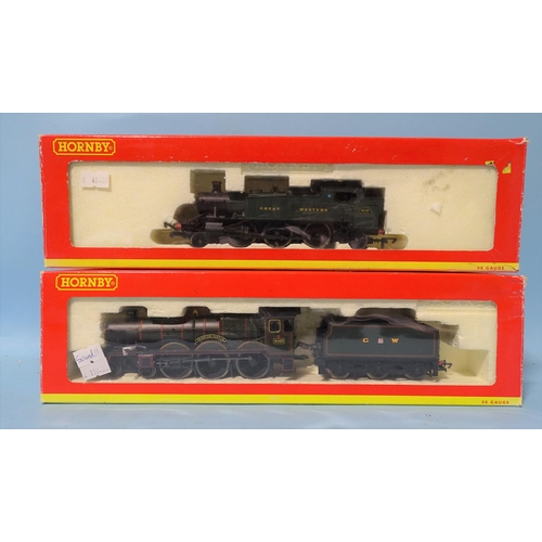 566 - Hornby OO gauge, R2317 GWR 4-6-0 Castle Class locomotive 