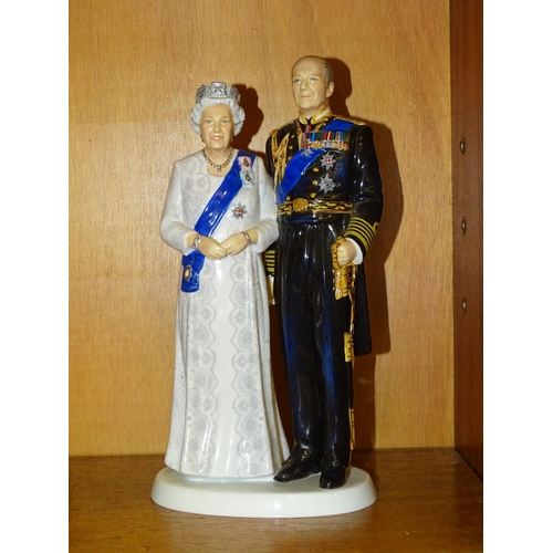 114 - A Royal Doulton figure group, 