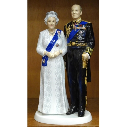 114 - A Royal Doulton figure group, 