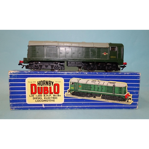 103 - Hornby Dublo, L30 1,000 BHP Bo-Bo diesel electric locomotive, (boxed with inner packing).... 