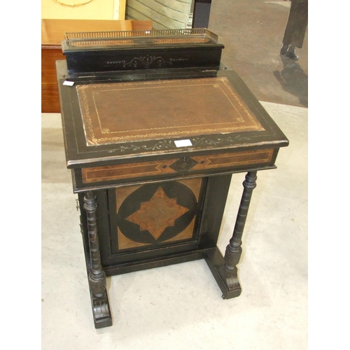 100 - A 19th century carved hardwood side table with two drawers, on cabriole legs, 105cm wide, a matching... 