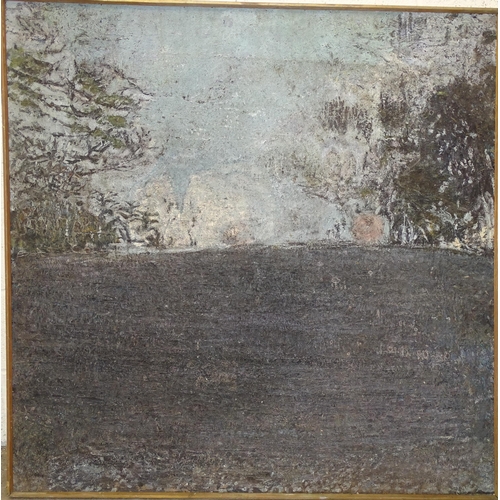 61 - DEVON ROAD, SALCOMBE Oil on board, 122 x 121cm, a companion HER... ROAD, 122 x 121cm, (said to be ex... 