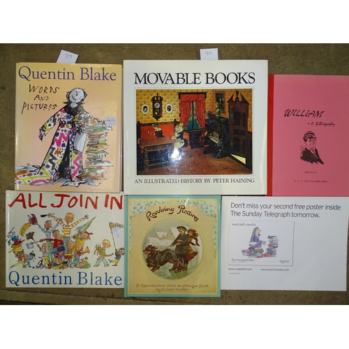 115 - Blake (Quentin), Words and Pictures, illus, dwrps, bds, 4to, 2000; All Join In, illus, bds, 4to, nd;... 