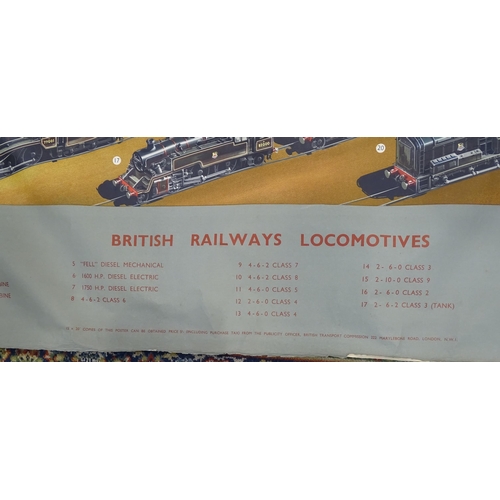 87 - A 1950's British Railways poster 