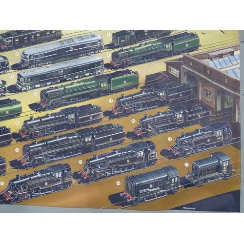 87 - A 1950's British Railways poster 