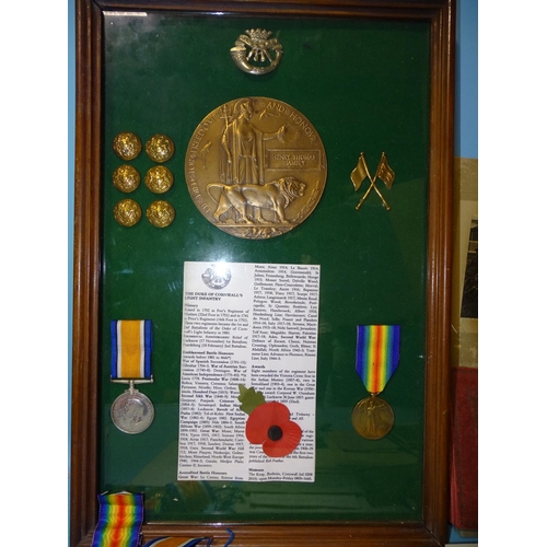 171 - A family group with consecutive army numbers: a WWI pair, British War and Victory medals awarded to:... 