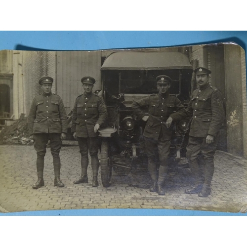 171 - A family group with consecutive army numbers: a WWI pair, British War and Victory medals awarded to:... 