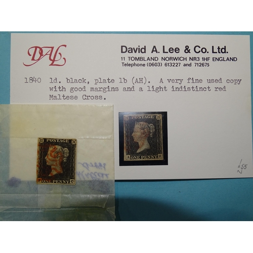 3 - A collection of mainly early Great British postal history, with 1841 cover with 1d black, later 1d r... 