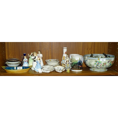 72 - Four Royal Doulton figurines: 'Hello Daddy' HN3651, 'First Performance' HN3605, 'First Recital' HN36... 