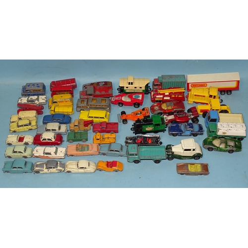 339 - Lesney Matchbox and others, 47 unboxed play-worn diecasts.