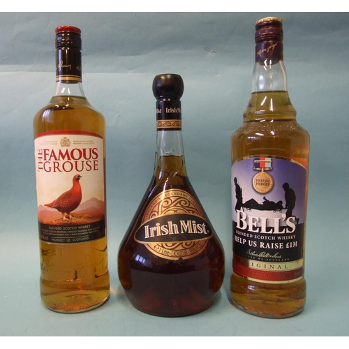 590 - Bells Blended Whisky 'Help For Heroes Fund' edition, 40% vol, one litre, The Famous Grouse, 40% vol,... 