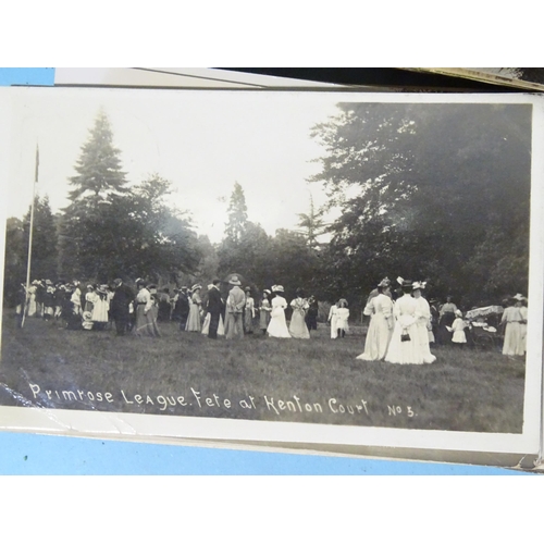 90 - Approximately 460 mainly topographical postcards, some RPs, including one of hop picking.... 