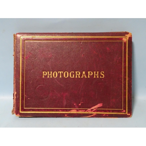 98 - A late-Victorian leather-bound album of twenty-six Friths photographs of the Scilly Isles, all 19 x ... 