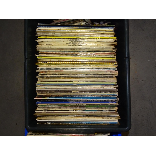 535 - A collection of approximately 170 LP records, mainly 1960's/70's/80's, including pop, some progressi... 