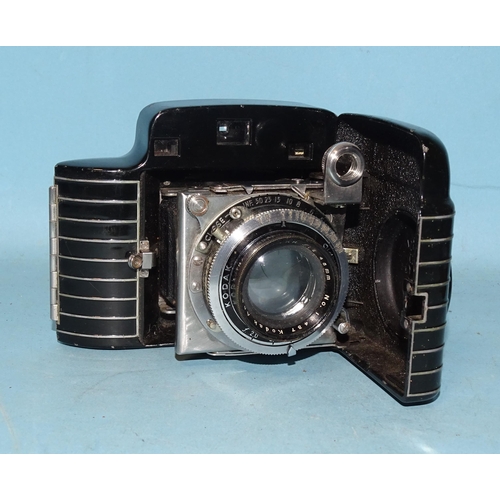 232 - A Kodak Bantam Special Rangefinder camera, with Anastigmat Ektar f2 45mm lens and Art Deco body, (sh... 