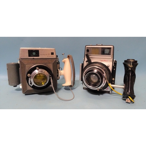 274 - A Mamiya 23 Standard roll film rangefinder camera, serial no.2829162 with Mamiya-Sekor f3.5 90mm len... 