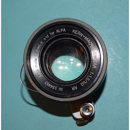 Alpa Kern-Macro-Switar 50mm F1.9 AR アルパ ケルンマクロスイター