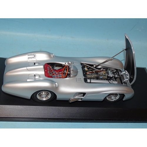 106 - CMC Models, 1/18 scale Mercedes-Benz W196R, (no tag, with plastic display case, no box).... 