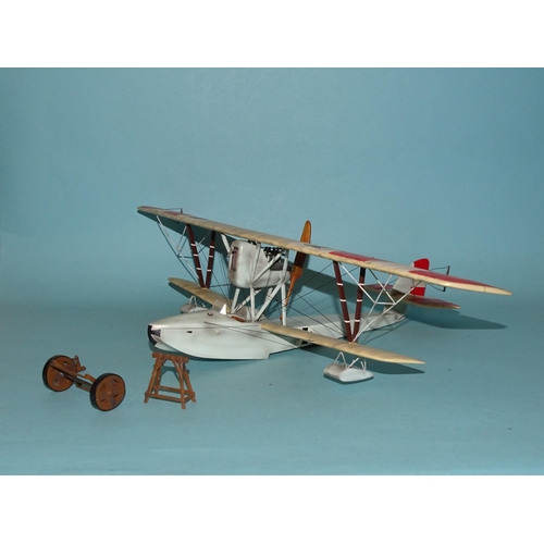 316 - A Thomas Gunn Mini Model of a Macchi 5 (German version) pusher biplane, (boxed).