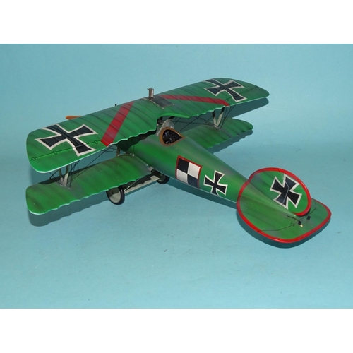 319 - A Thomas Gunn Mini Model of an Albatross DV, Otto Könnecke, (boxed, box water-damaged).... 