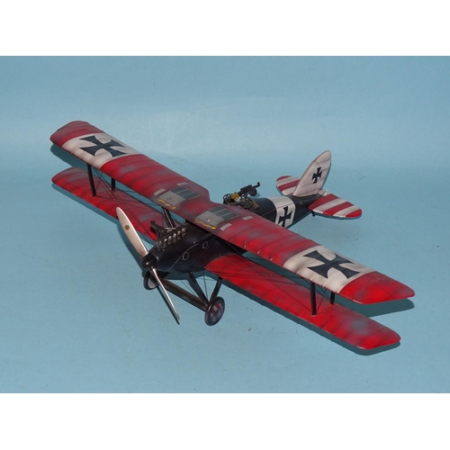 324 - A Thomas Gunn Mini Model of a Halberstadt CLII biplane, (boxed).