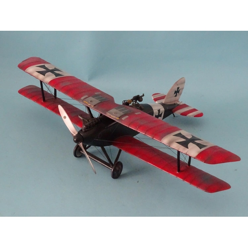 324 - A Thomas Gunn Mini Model of a Halberstadt CLII biplane, (boxed).