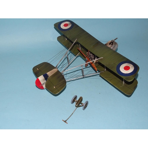 325 - A Thomas Gunn Mini Model of a WWI Airco DH2 biplane, (boxed).