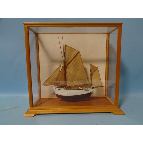 340 - A model lugger 