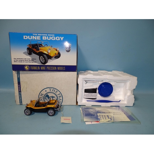 85 - Franklin Mint, The Meyers Manx Dune Buggy with accessories, packing and documentation, (boxed, with ... 