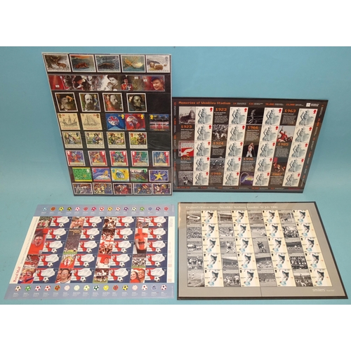 34 - A quantity of mint Great British decimal issues in two albums and loose, with presentation packs, et... 