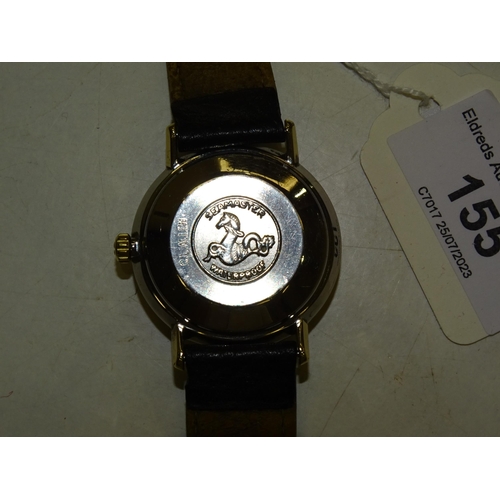 155 - Omega, a gent's Omega Seamaster De Ville&nbsp; Automatic wrist watch c1960's, the silvered dial with... 