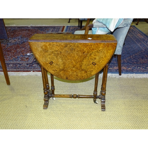 6 - A 19th century mahogany drop leaf rectangular top breakfast table on turned column and four spl... 