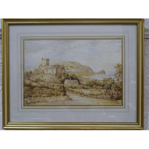 70 - John Thorley (1859-1933), 'Little Hampton Hall', signed watercolour, 27 x 37cm, together with anothe... 