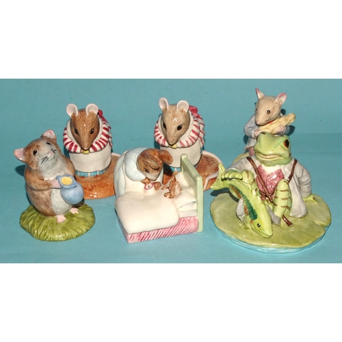 117 - A collection of twenty Beswick Beatrix Potter figures, including 'Jemima and her Ducklings', 'Jeremy... 