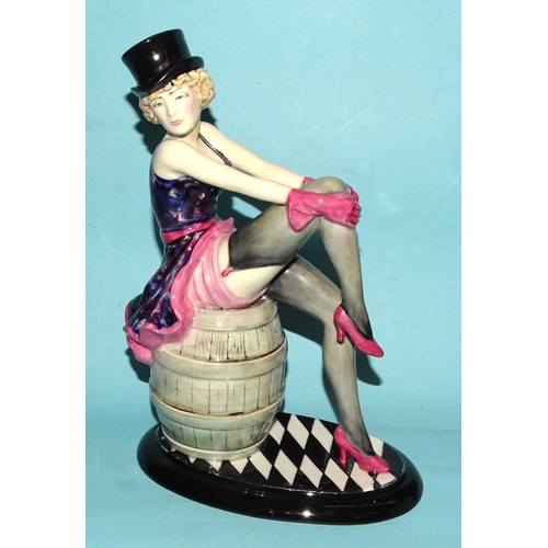 125 - A Kevin Francis/Peggy Davies Ceramics 'Marlene Dietrich' figurine 398/750, with certificate of authe... 